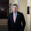 Rep. Ryan Mackenzie, R-Pa., leaves a meeting of the House Republican Conference in the U.S. Capitol on June 4.