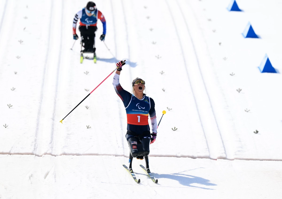 Oksana Masters reclaimed her 2018 title in the women's cross-country sprint, after finishing second in 2022.