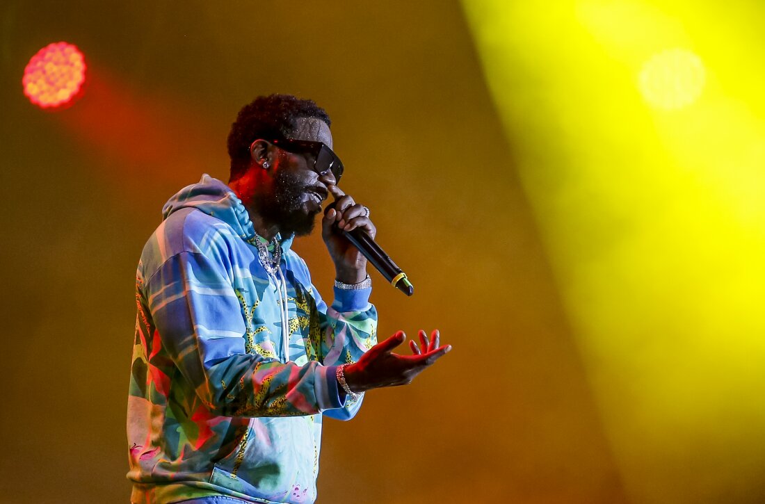 Gucci Mane in July, performing at the 2024 Exit Festival in Novi Sad, Serbia.