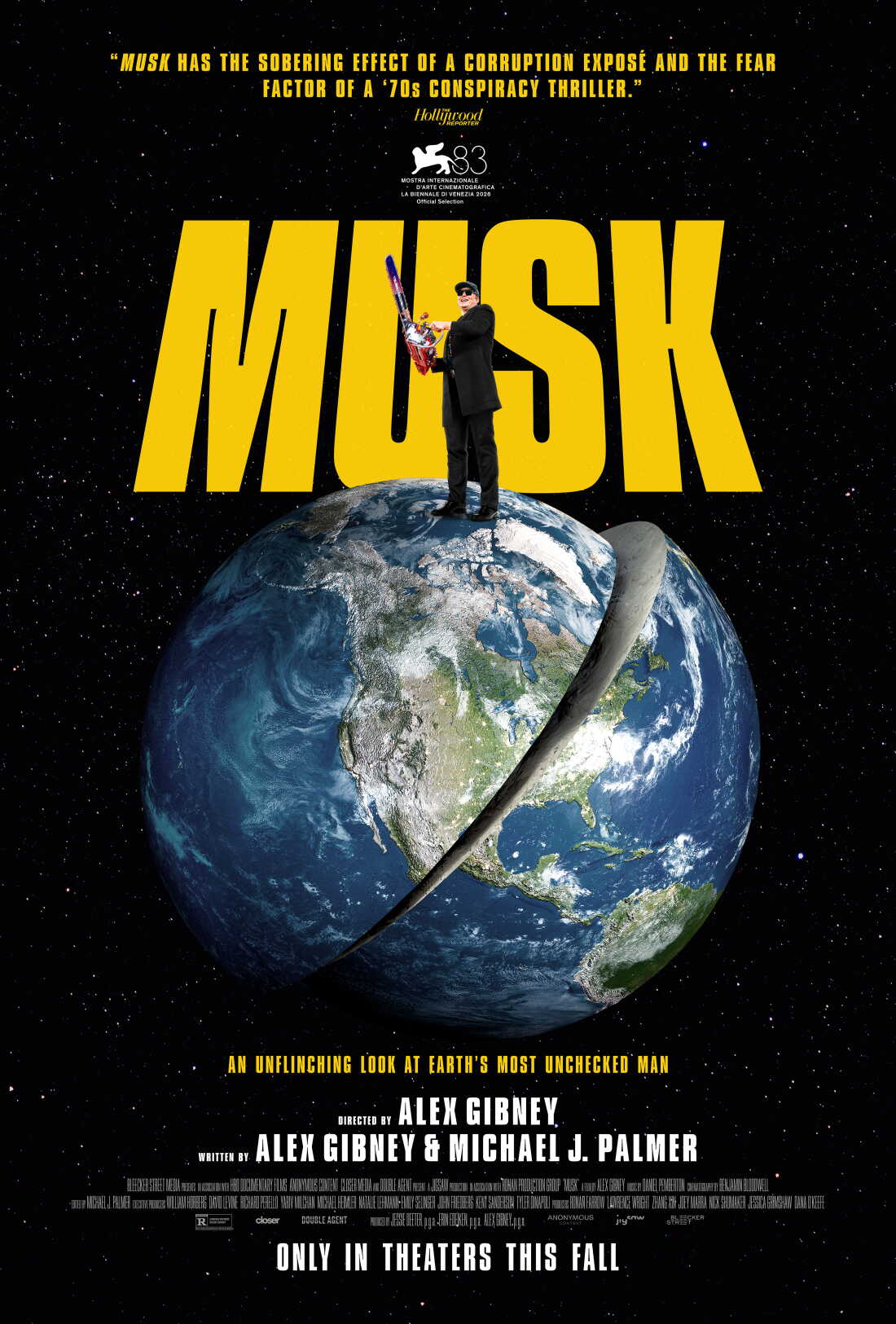 Alex Gibney spent four years making his nearly four-hour film Musk.