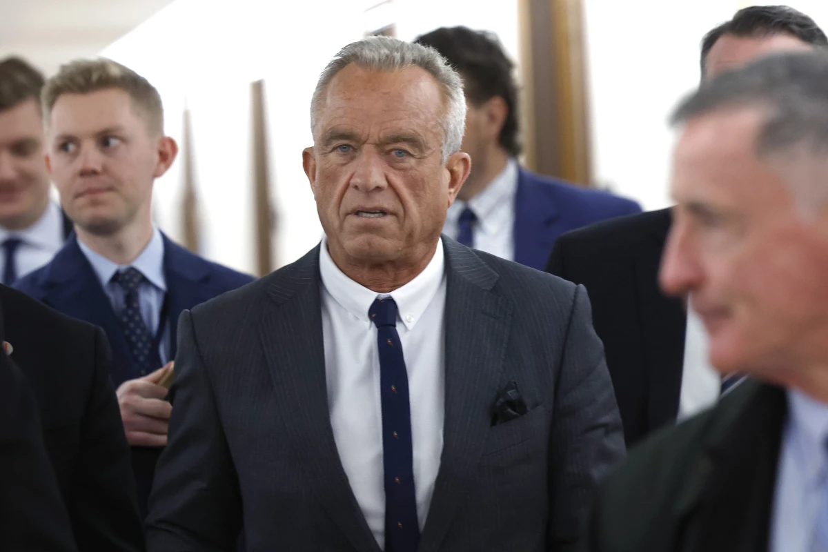 Robert F. Kennedy Jr., President Trump's nominee to be Secretary of Health and Human Services, was on Capitol Hill in early January to meet with senators.