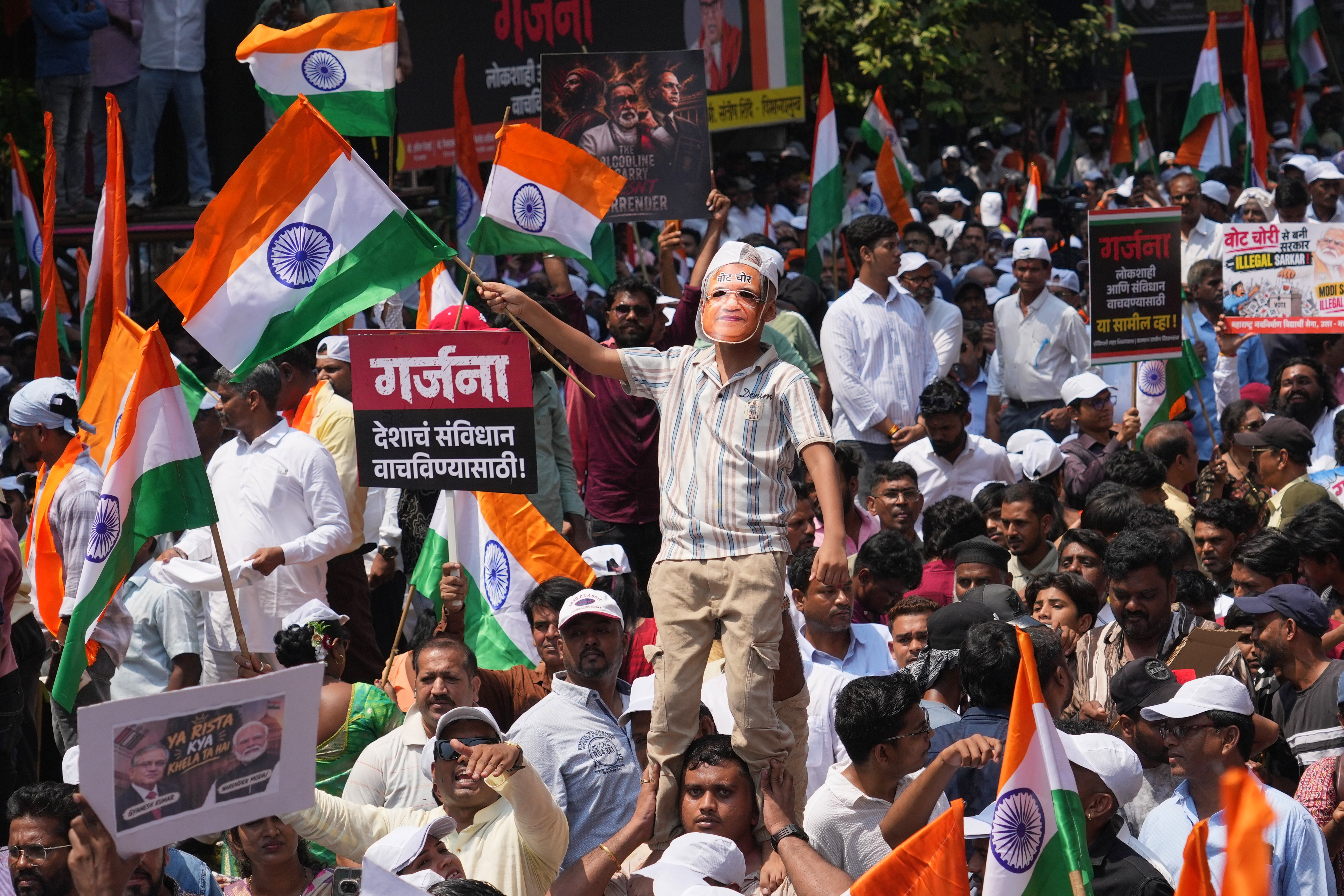 What to know about nationwide protests in India over voter list changes