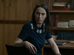 Kate O'Flynn in <em>Widow's Bay.</em>