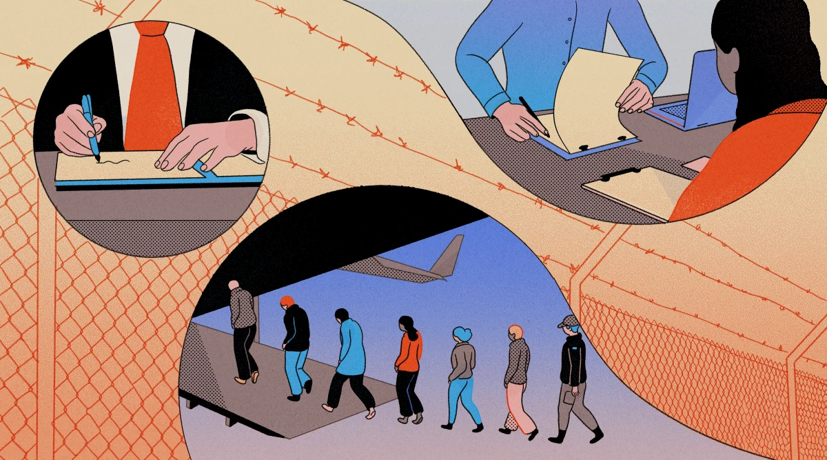 NPR spoke to immigration experts and lawyers and reviewed government documents to break down the steps of the U.S. deportation process and its cost.