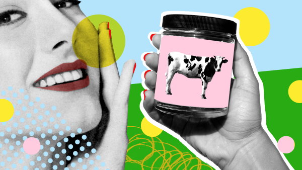 Beef tallow, a rendered animal fat,⁣ is being promoted as a natural skincare product.