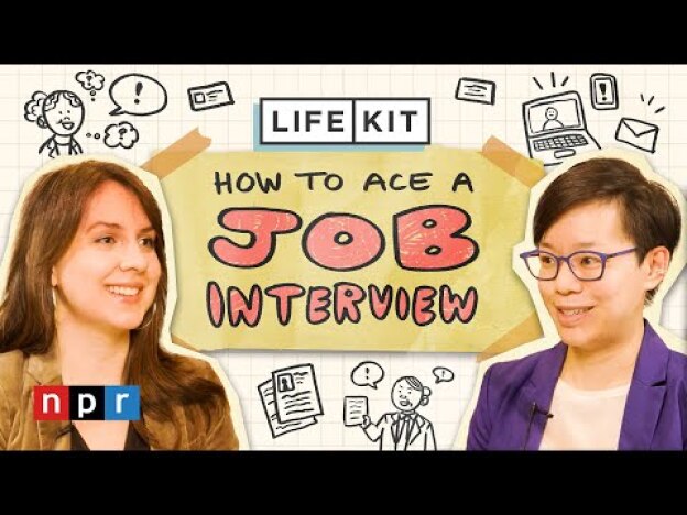 A career coach unlocks the secret to acing your job interview and combating anxiety : Life Kit