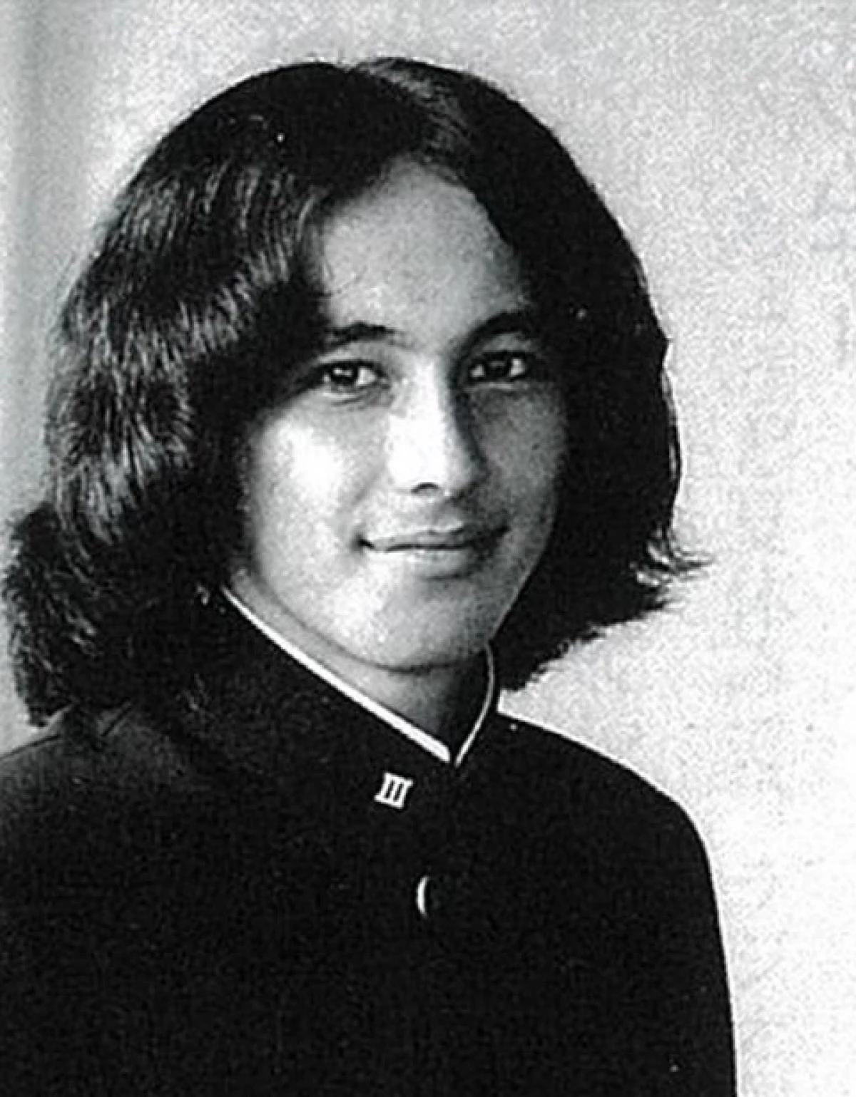 Okinawa Governor Denny Tamaki at age 18.