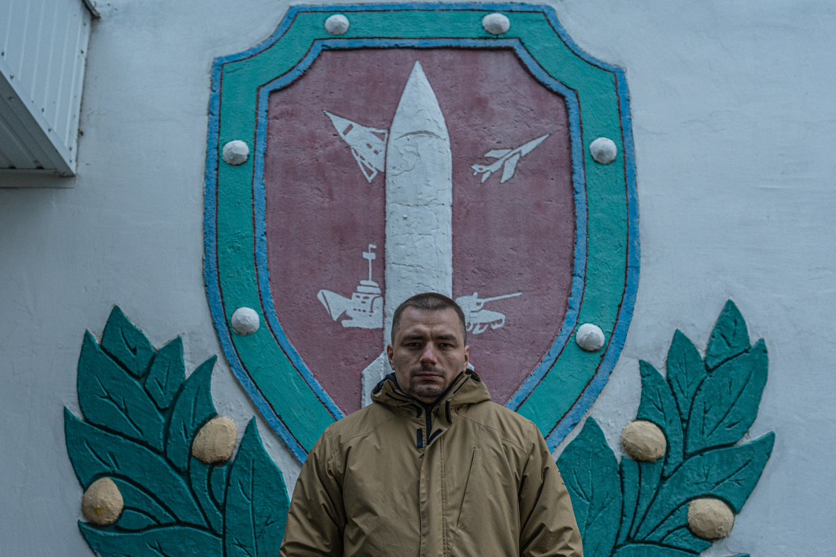 Ihor Volodin, 31, a recent visitor at the museum, is a National Guard service member who also designs 3D-printable radio-controlled tanks.