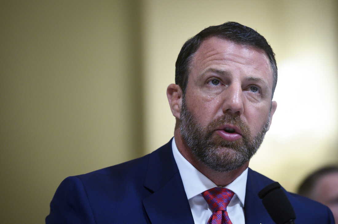 Homeland Security Secretary Markwayne Mullin testifies before a House committee on June 3.