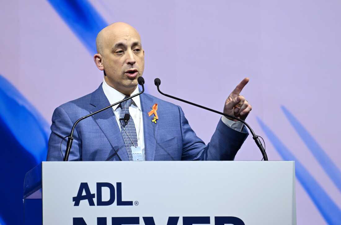 Anti-Defamation League CEO Jonathan Greenblatt speaks onstage ADL's Never Is Now at Javits Center on March 03 in New York City.