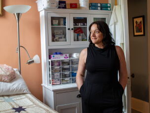 Jessica Hayek, a doula and birth educator, helped lead the campaign to stop Trinity Health from closing the Burdett Birth Center in Troy, N.Y. She says Michigan-based Trinity didn't appreciate how important the center was to the community.