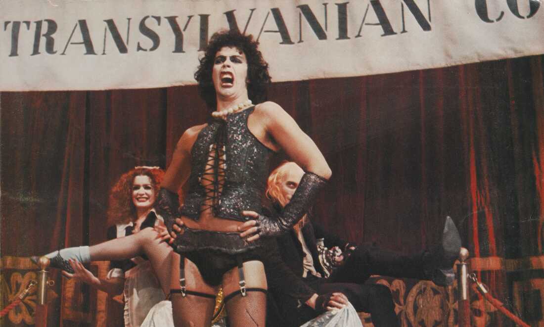 Curry played Dr. Frank-N-Furter, the tyrannical gender-bending alien scientist in both stage and screen versions of The Rocky Horror Picture Show. 