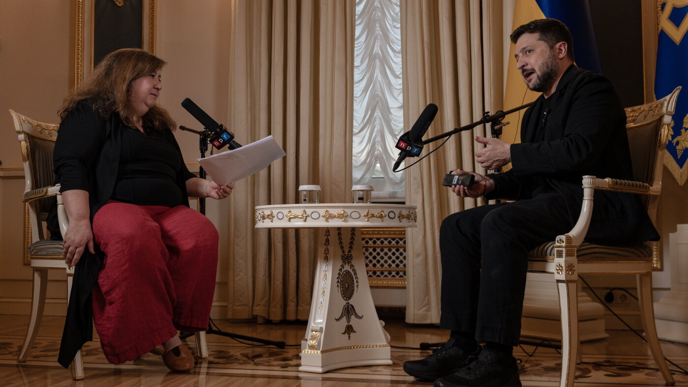 Zelenskyy sits down with NPR. And, Pope Leo diagnosed with lung cancer