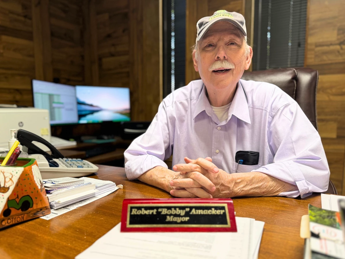 Lake Providence Mayor Robert 'Bobby' Amacker.  Without Medicaid and Medicare, he says, many people in his town 'wouldn't have any kind of health care at all.'