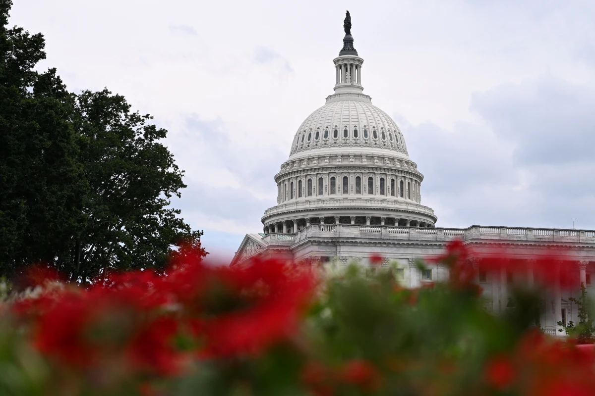 The U.S. Capitol is seen in Washington, D.C., on July 16.