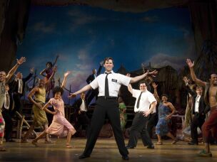 Andrew Rannells and Josh Gad starred in <em>The Book of Mormon</em> when it premiered on Broadway in 2011.