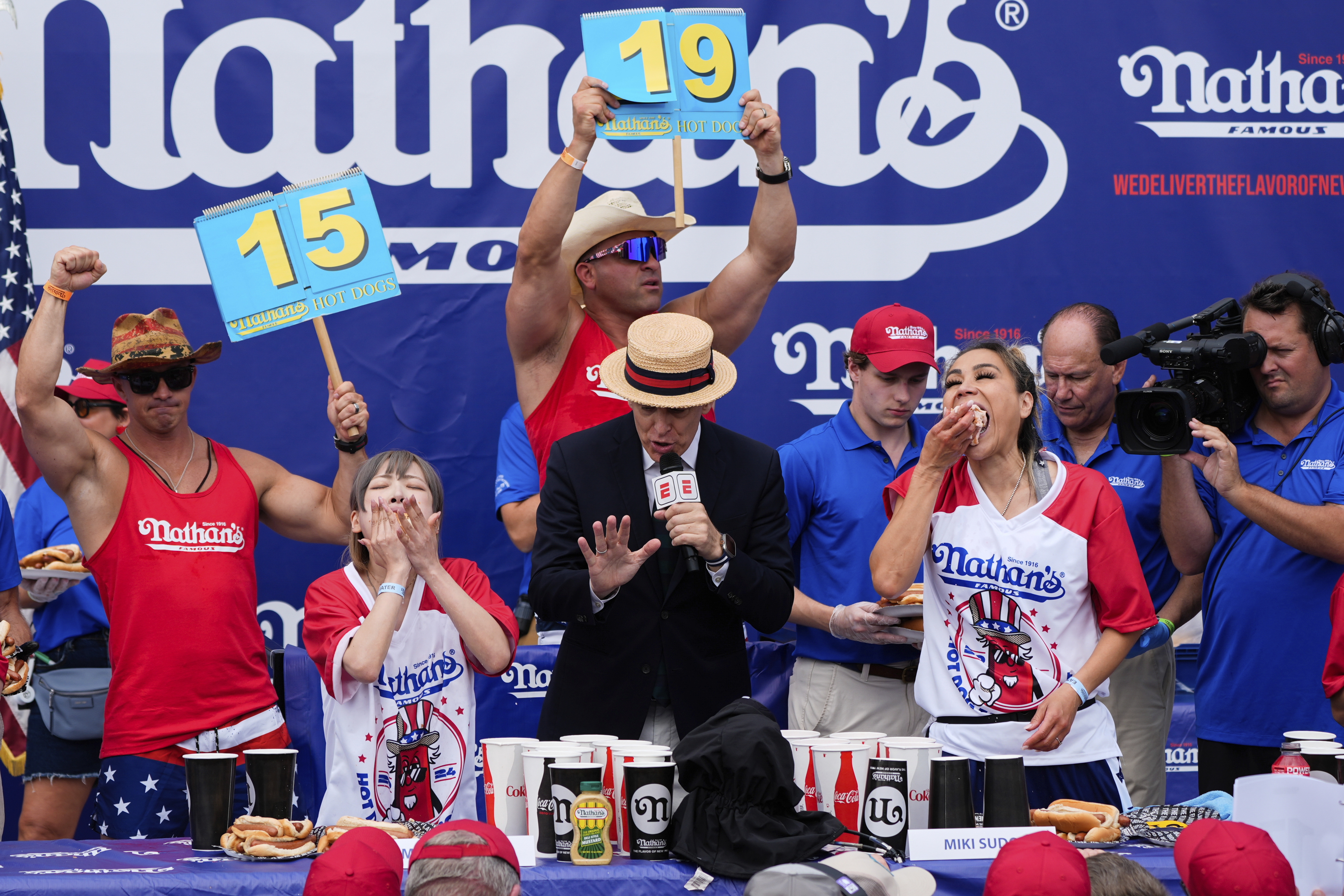 Fourth of July Hot Dog Contest