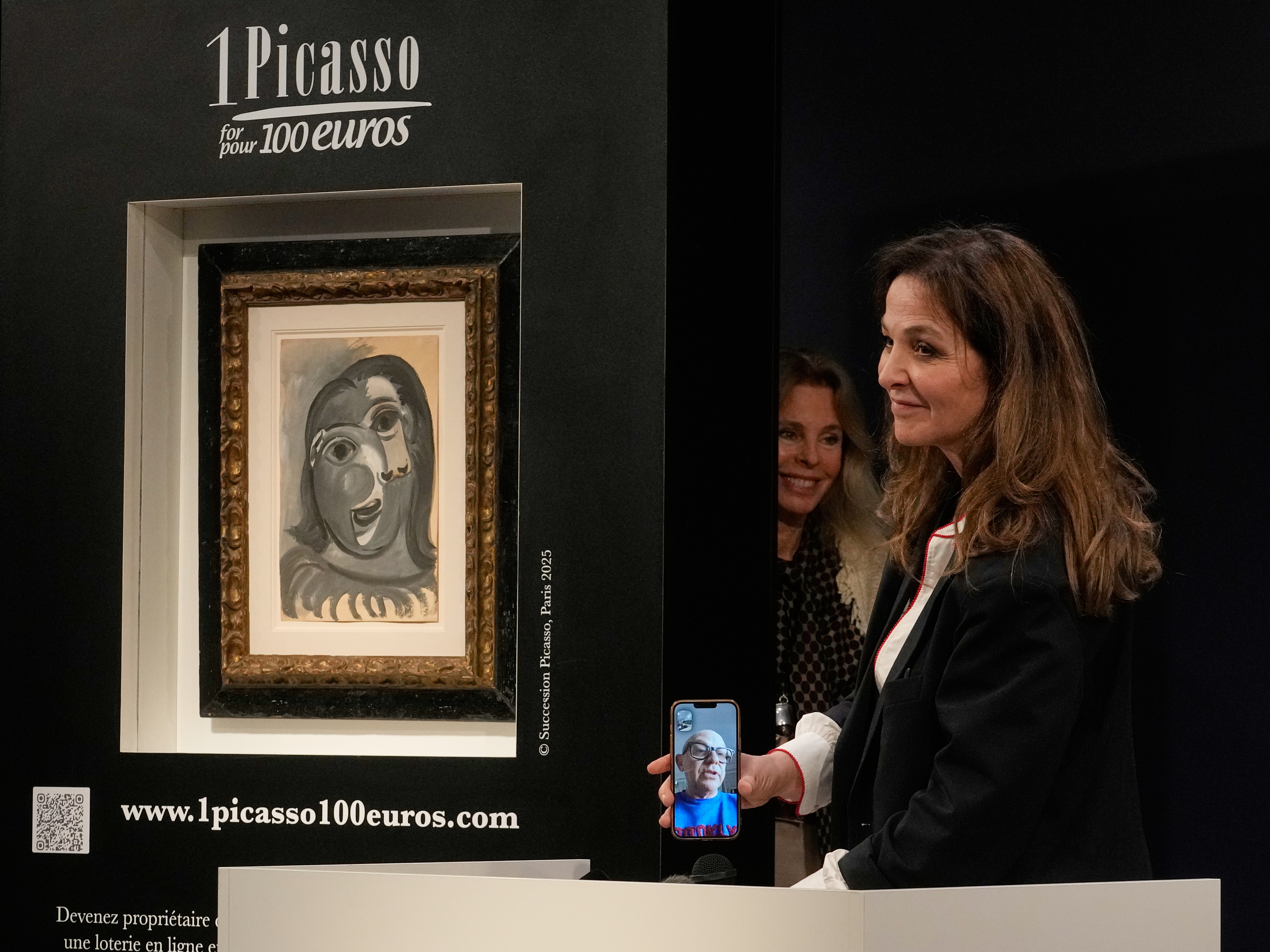 Picasso Raffle Winner Raffle winner thrilled to claim a $1 million Picasso with a $117 ticket ...