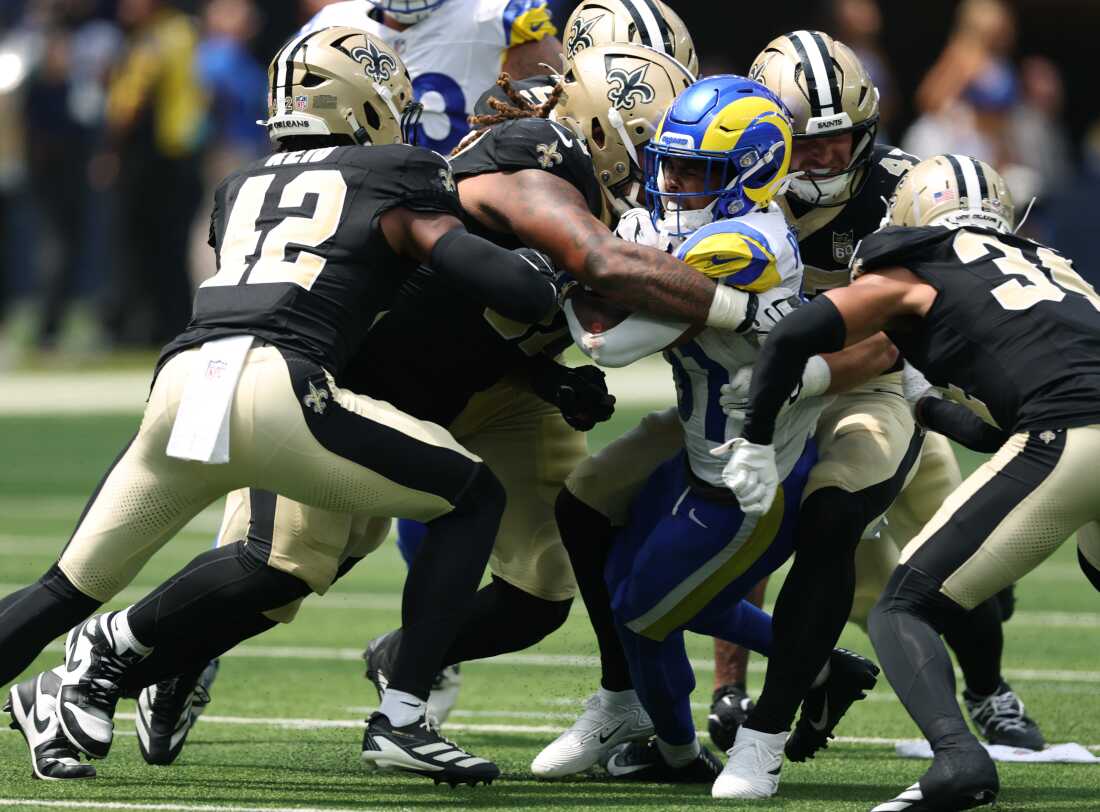In a statement to NPR, an NFL spokesperson said the league "continuously strives to make the game of football safer, including by implementing strategies to reduce concussions and head impacts."