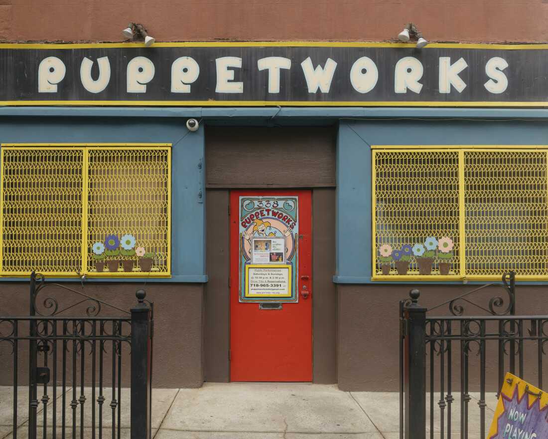 The outside of Puppetworks in Park Slope.