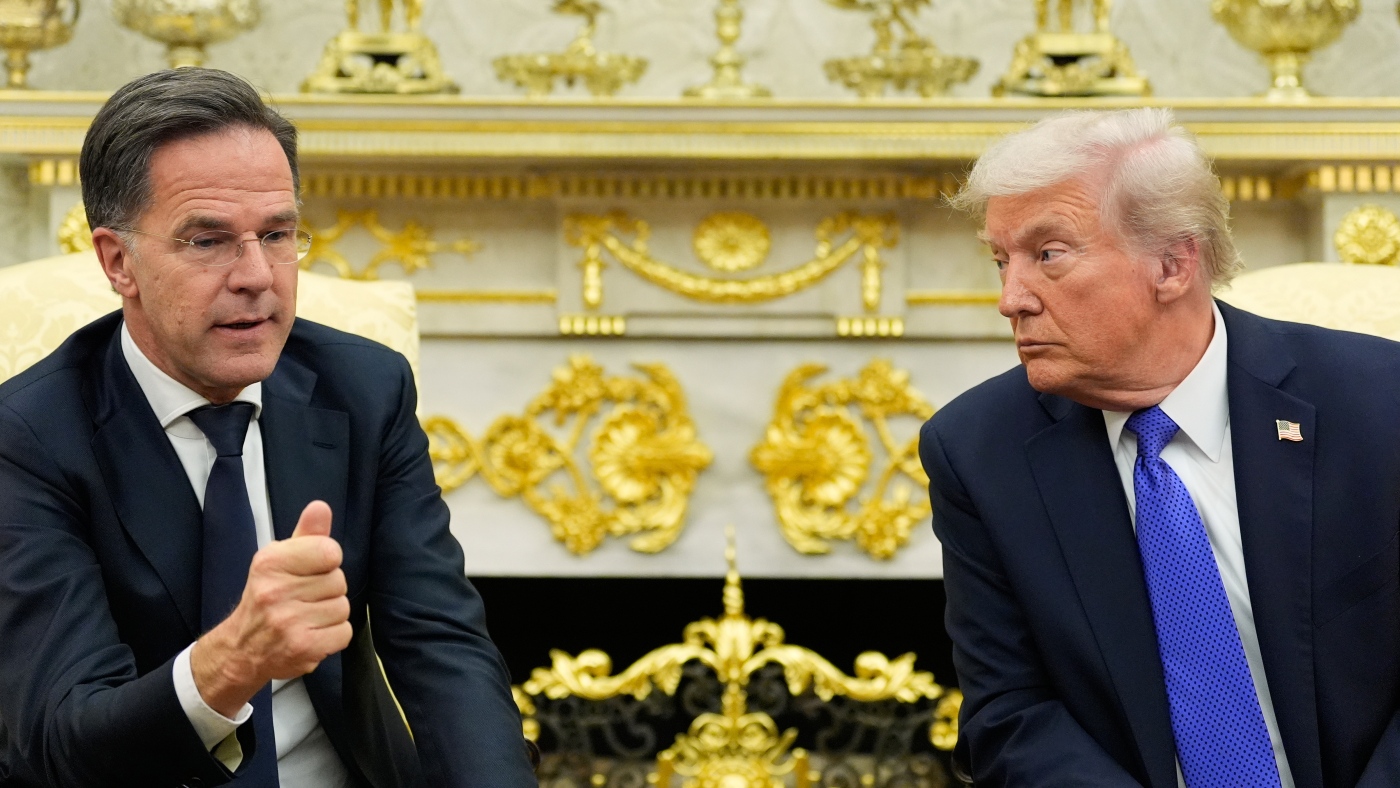 Trump levies new sanctions on Russian oil giants in push to end Ukraine war : NPR