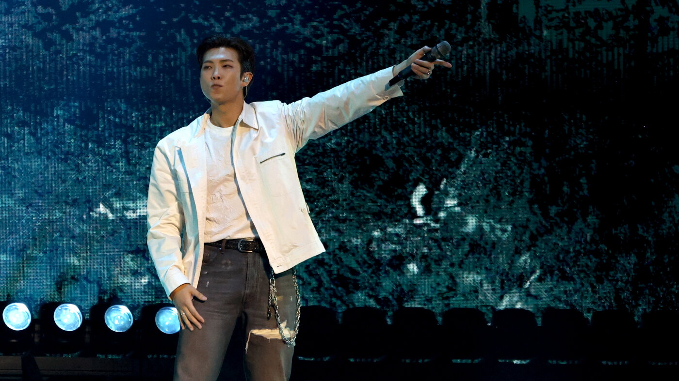 BTS frontman RM is showing his art collection. Fans are flocking to see it BTS frontman RM is showing his art collection. Fans are flocking to see it