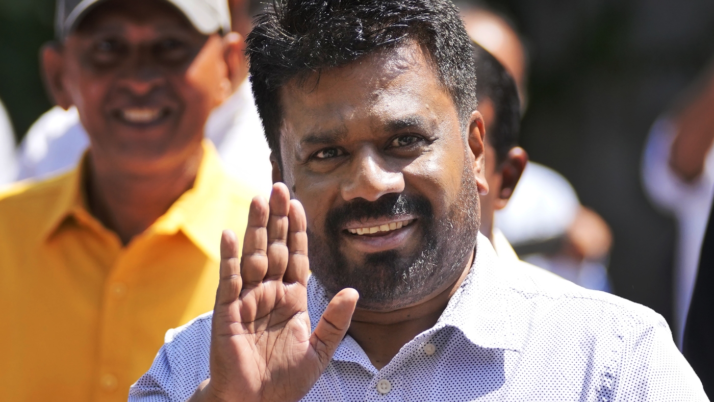 Marxist Dissanayake wins Sri Lanka’s presidential election as voters reject old guard : NPR