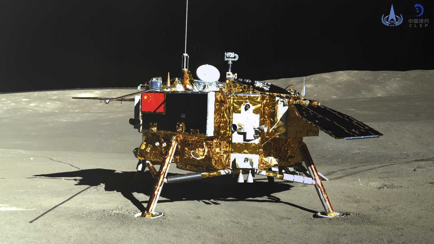 Chinese spacecraft lands on moon’s far side in growing space rivalry with U.S. : NPR