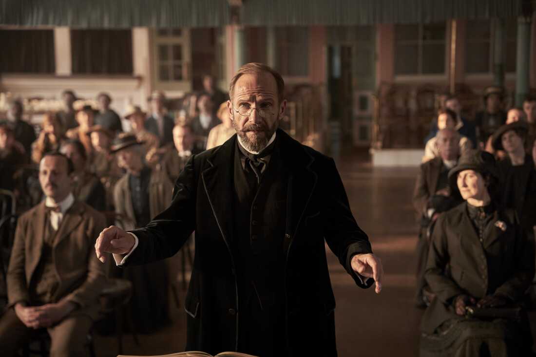 Ralph Fiennes as Henry Guthrie in The Choral.