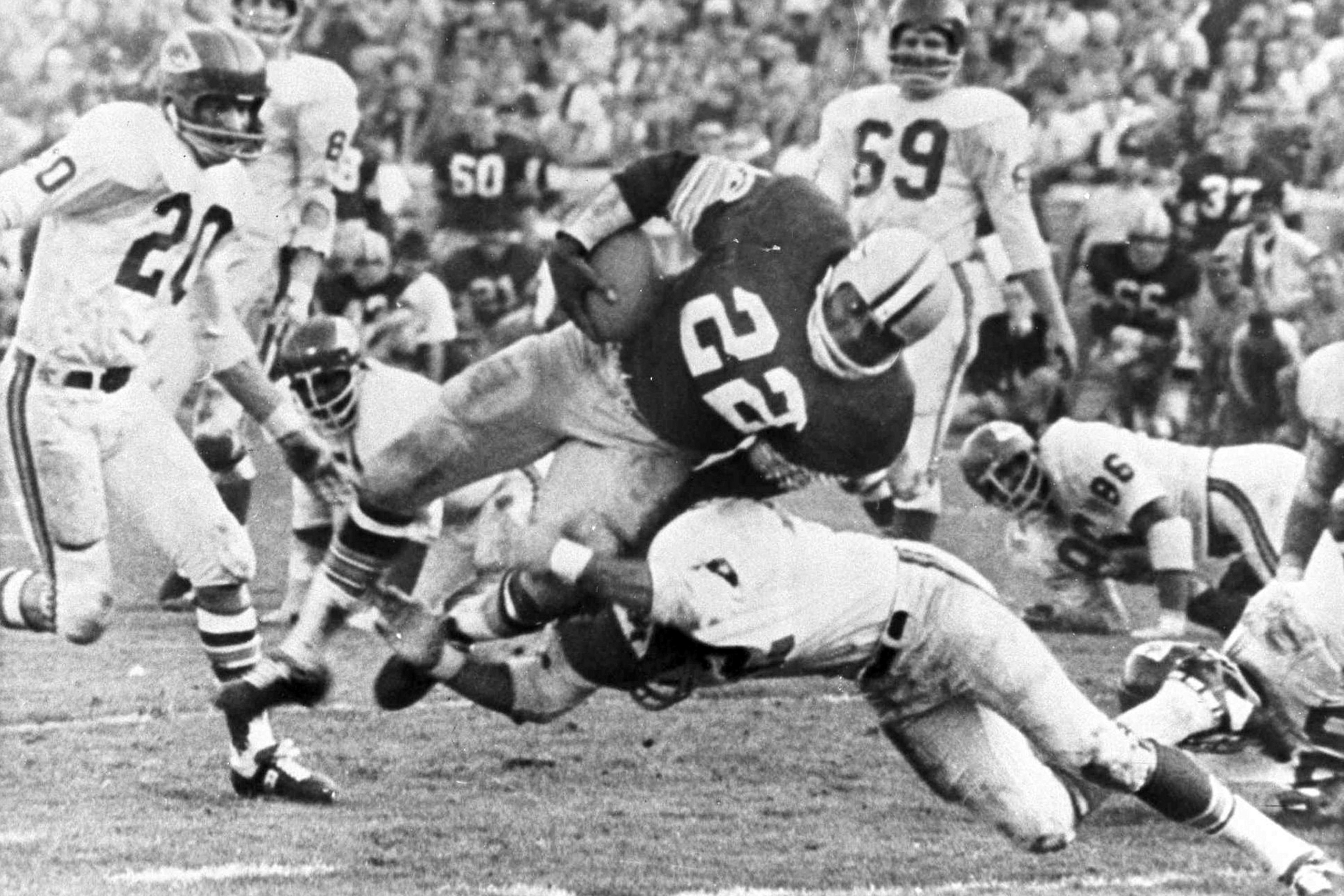 In this Jan. 15, 1967, file photo, Green Bay Packers