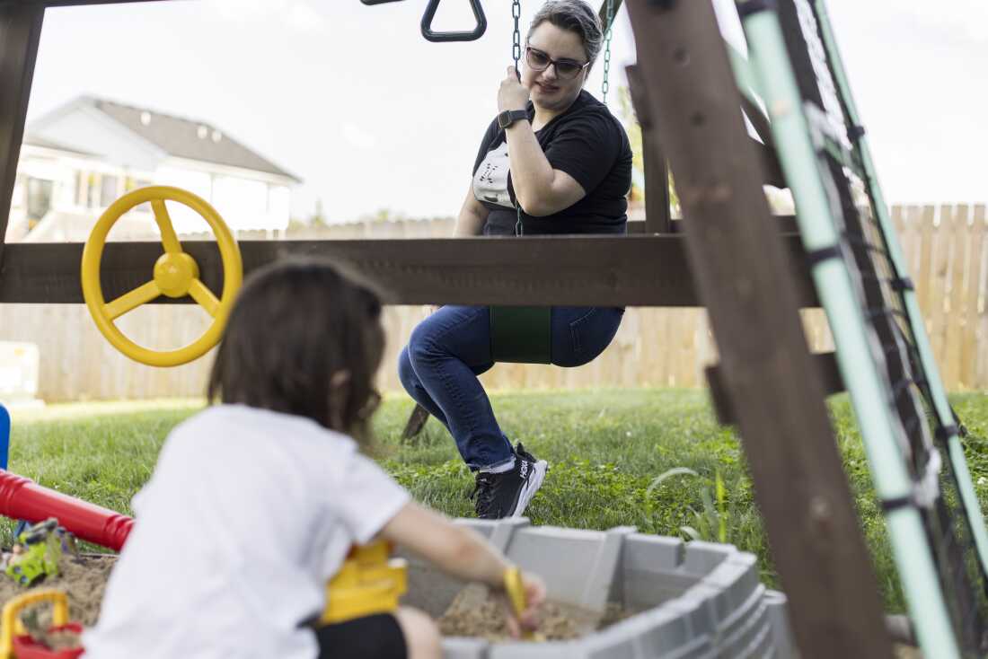Natalie and her daughter