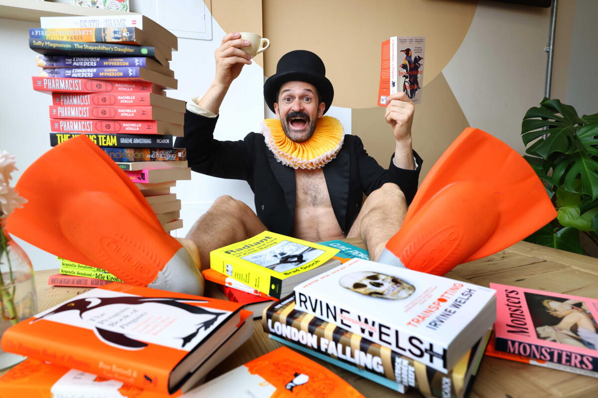 The producer of Fleabag and Baby Reindeer's tip for finding a hit? Don't look for one 5 Garry Starr, alter ego of Australian clown Damien Warren-Smith, at a bookshop in Edinburgh this summer, where he performed his hit show at the Fringe.