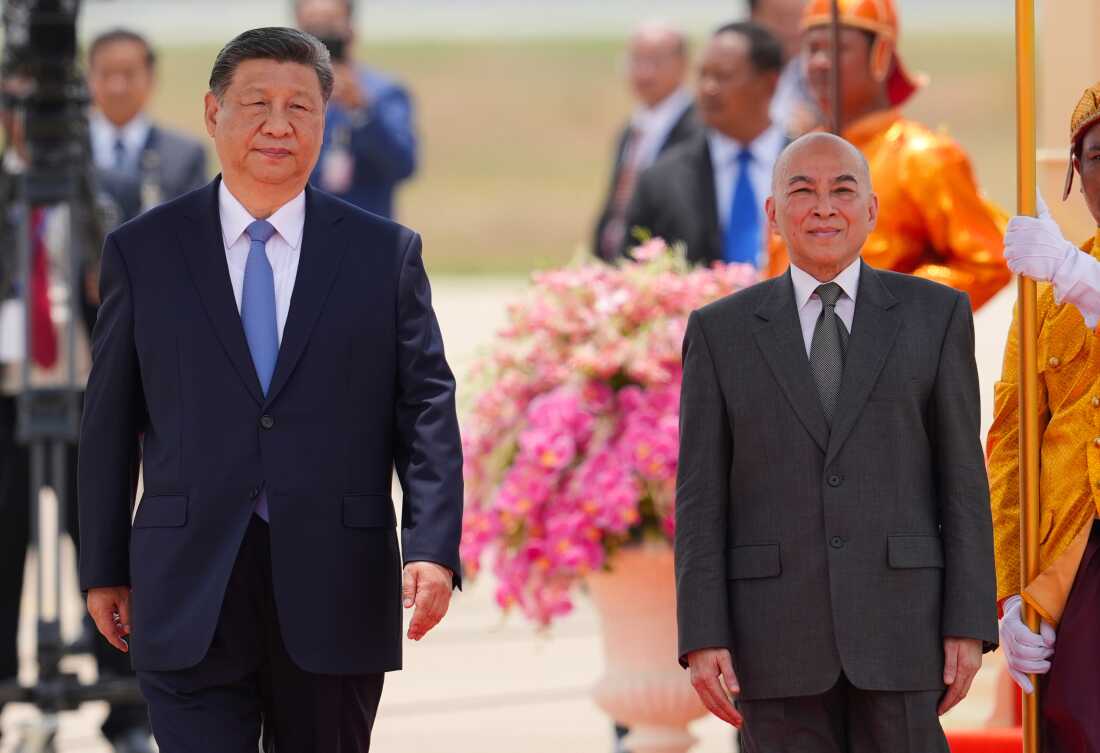 China’s Xi Jinping arrives in Cambodia to wrap up 3-nation Southeast Asia tour