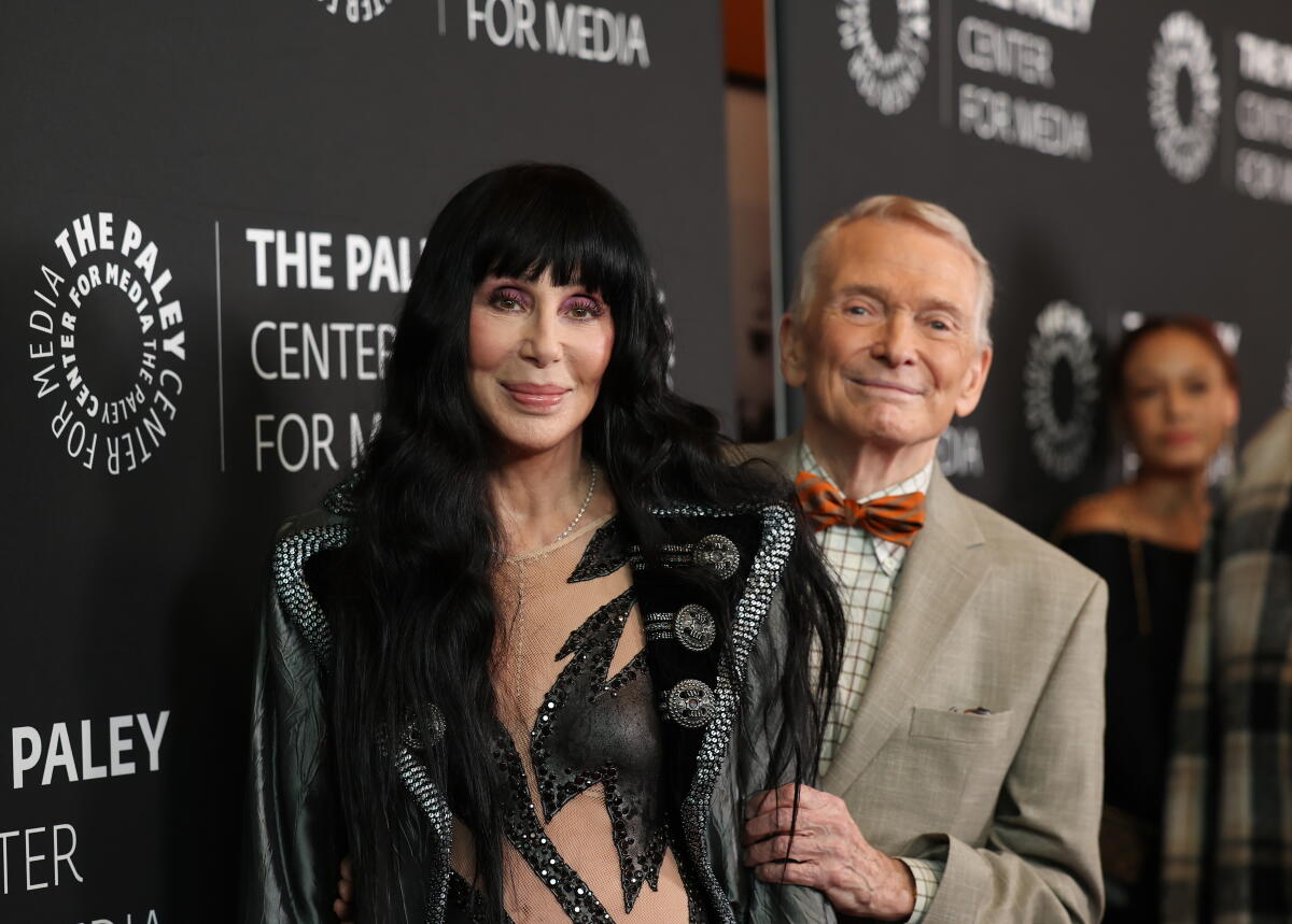 Bob Mackie, designer who dressed Marilyn Monroe, Elton John and Cher, dies at 87 1 Cher and Bob Mackie attend the premiere of 'Bob Mackie: Naked Illusion' in 2024 in Los Angeles. The pair enjoyed a long performer-designer partnership.