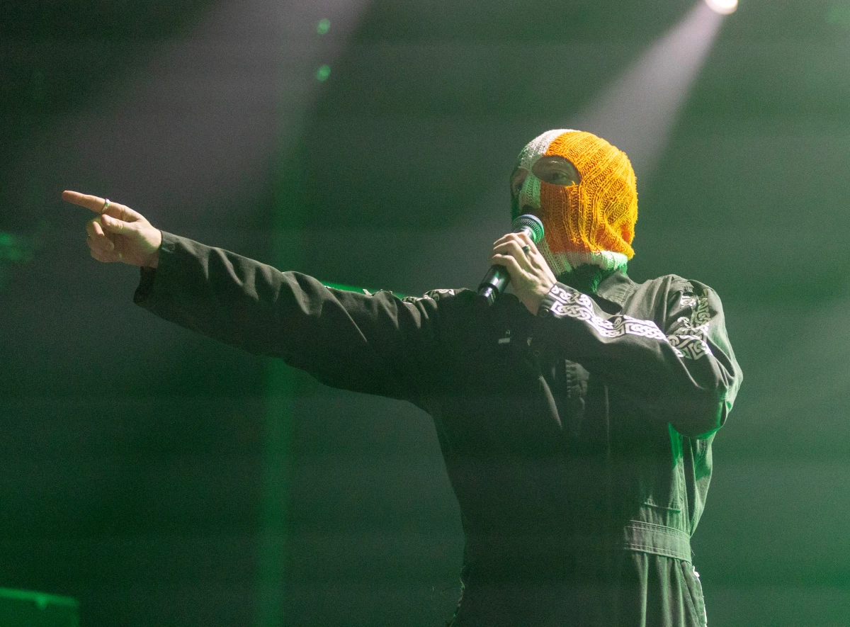 Irish rap trio Kneecap took Coachella by storm.