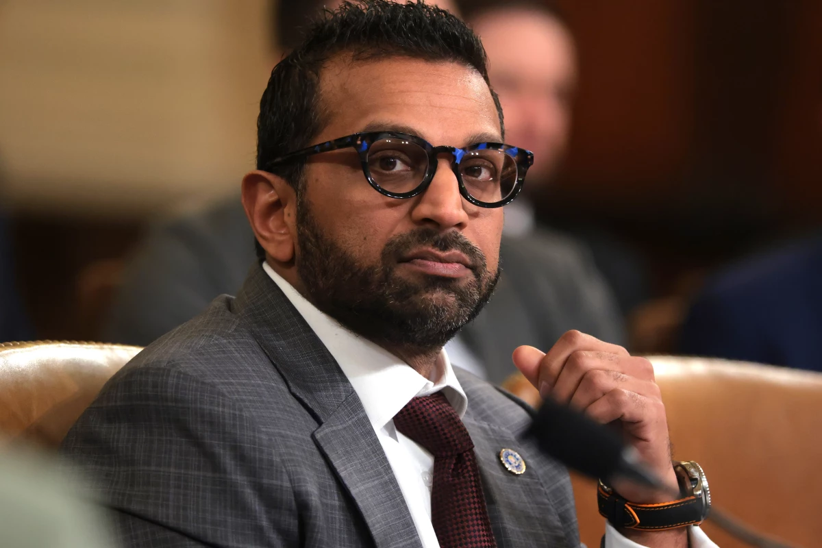 FBI Director Kash Patel faced questions from Senate Democrats over his prior appearances on a podcast hosted by Stew Peters, who has been criticized for his antisemitic remarks.