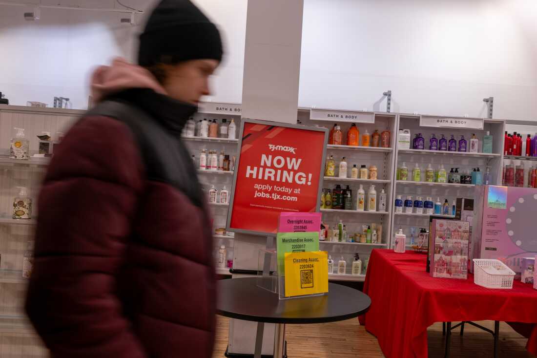 U.S. employers added 64,000 jobs in November, as the pace of hiring continued to slow. The unemployment rate rose to 4.6%.