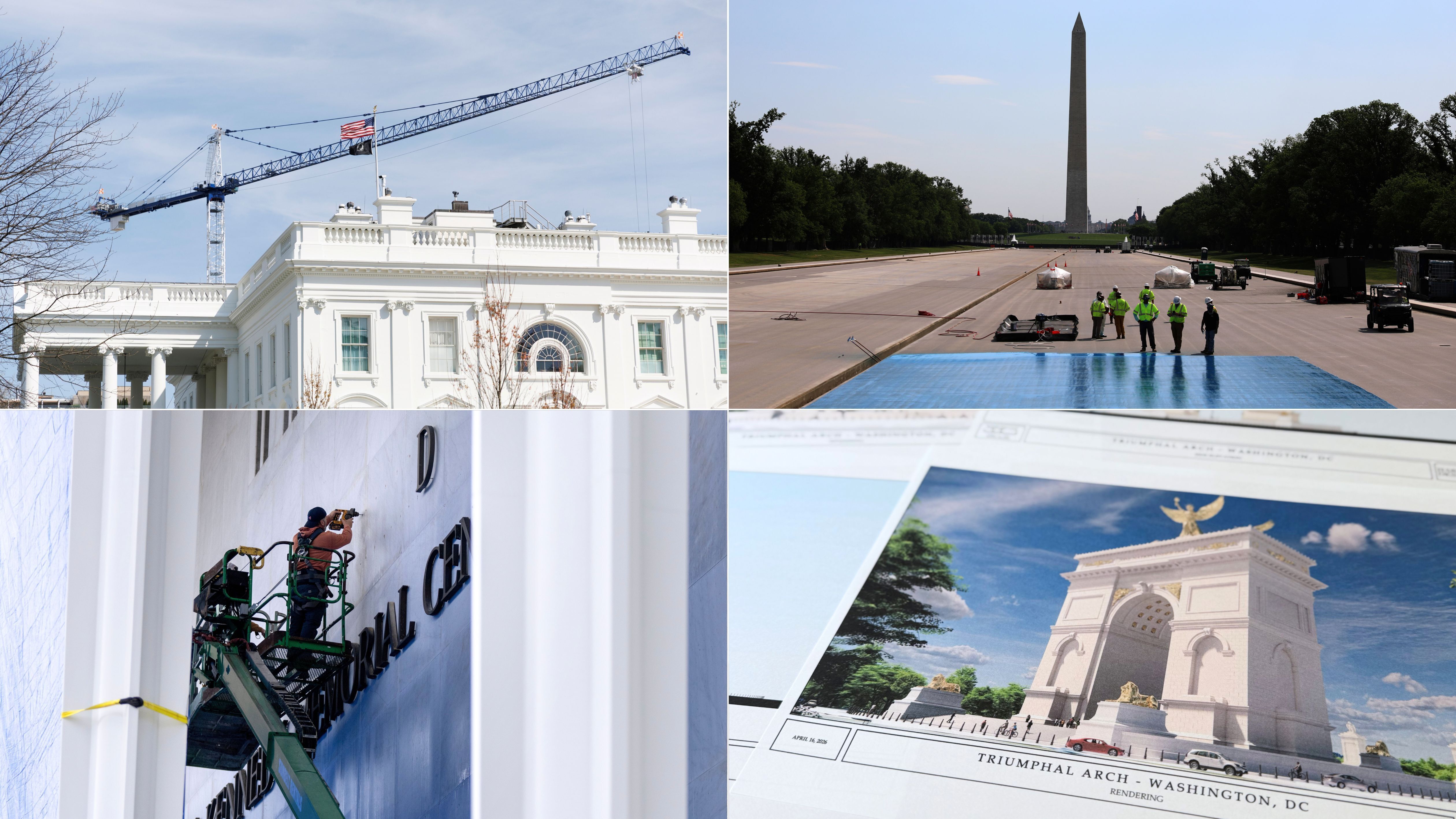 The many ways Trump wants to change D.C., from buildings to statues to parks