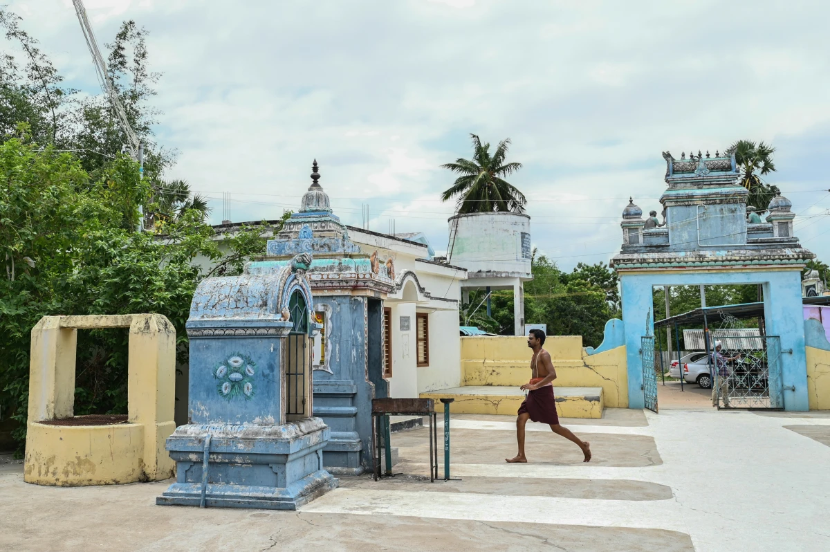 A view of the Sri Dharmasastha temple in Thulasendrapuram, July 23.