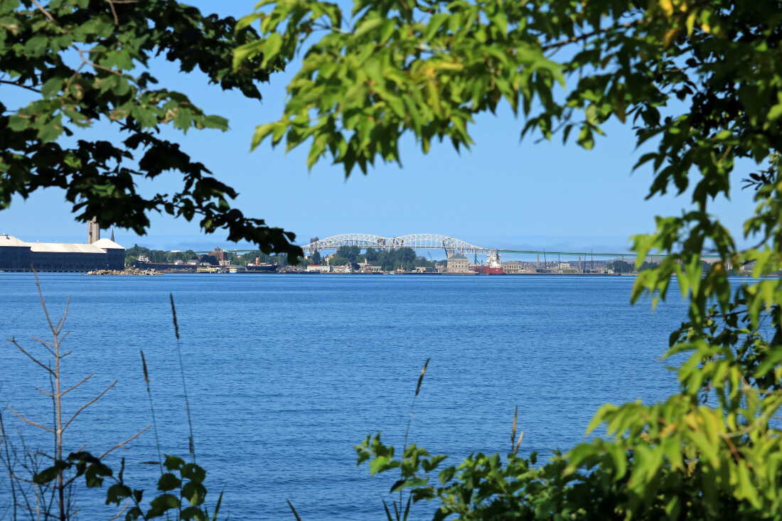 Sault Ste. Marie, Mich. is connected to its sister city, Sault Ste. Marie, Ontario by the International Bridge. Both cities are facing economic challenges due to Trump's imposed tariffs.