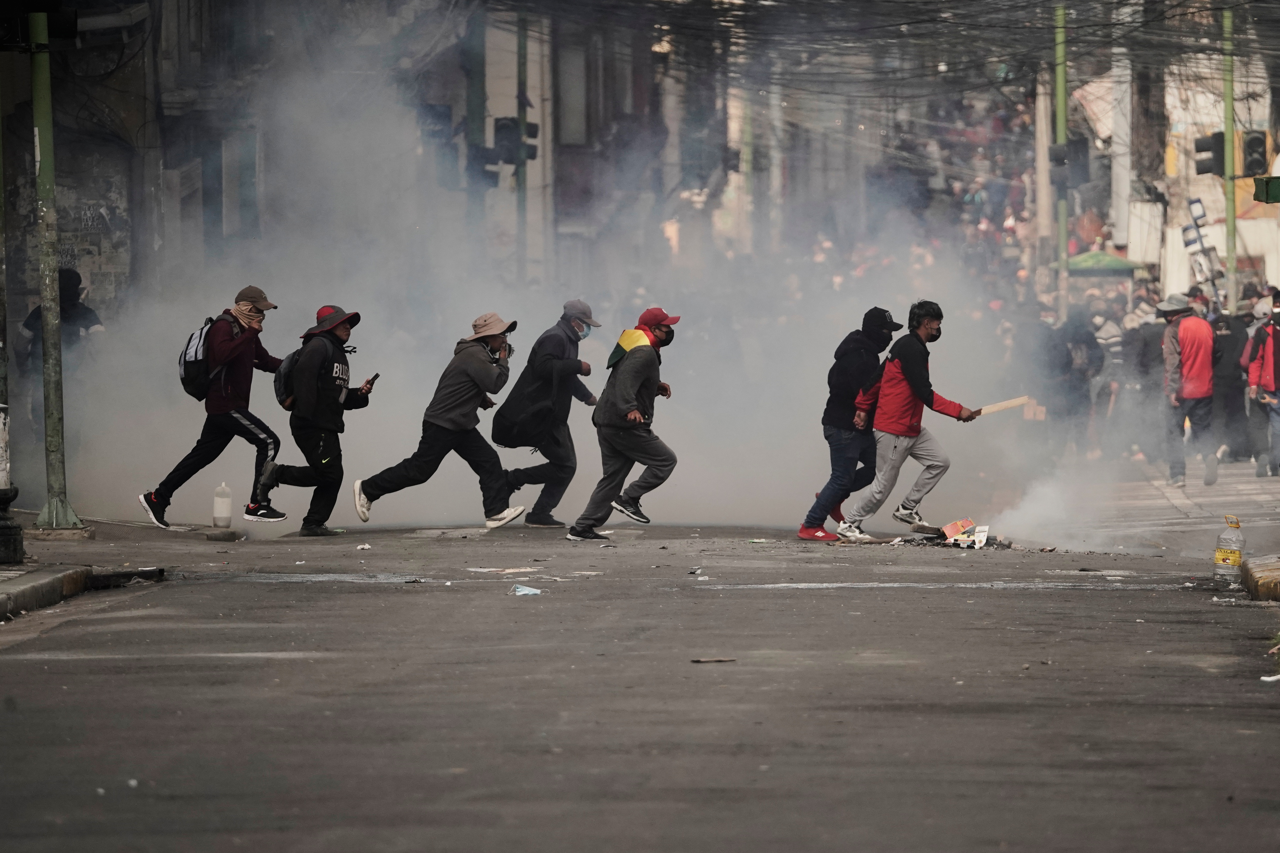 Bolivia's capital under siege as protests deepen crisis for President Paz