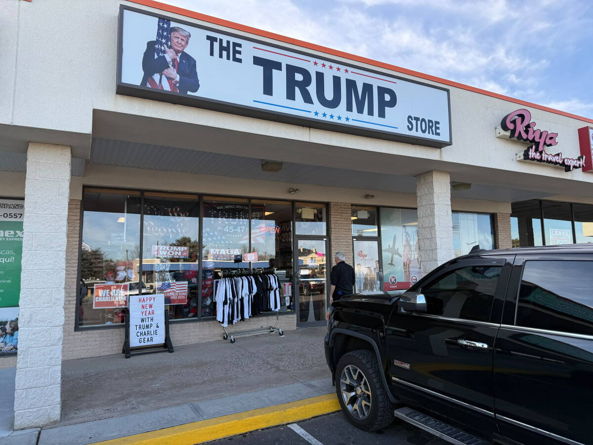 This Trump store in a suburban Philadelphia strip mall is one of at least four that have closed this year as the president's merchandising appeal has dimmed.