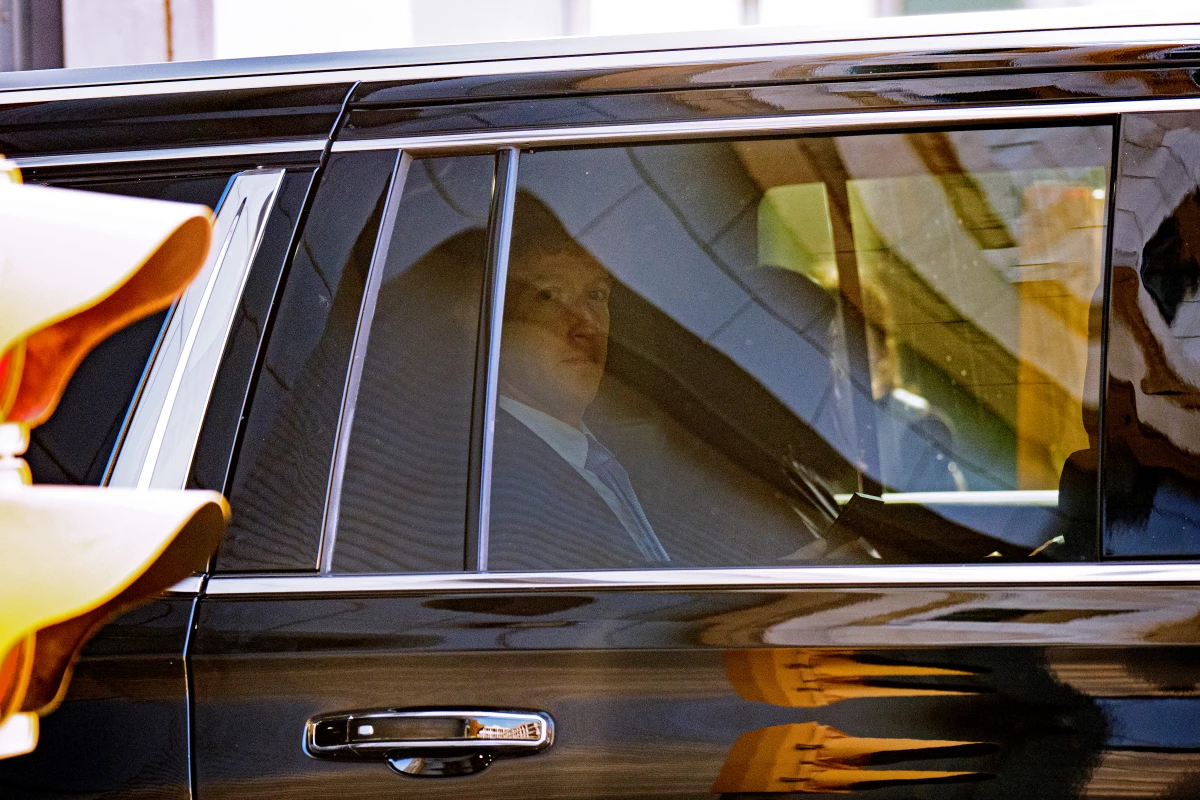 Facebook CEO Mark Zuckerberg departs E. Barrett Prettyman United States Court House on April 14, 2025 in Washington, DC. The U.S. Federal Trade Commission has begun an antitrust trial against Meta over the company's acquisitions of Instagram and WhatsApp and allegations that the company holds a monopoly over the social networking market.