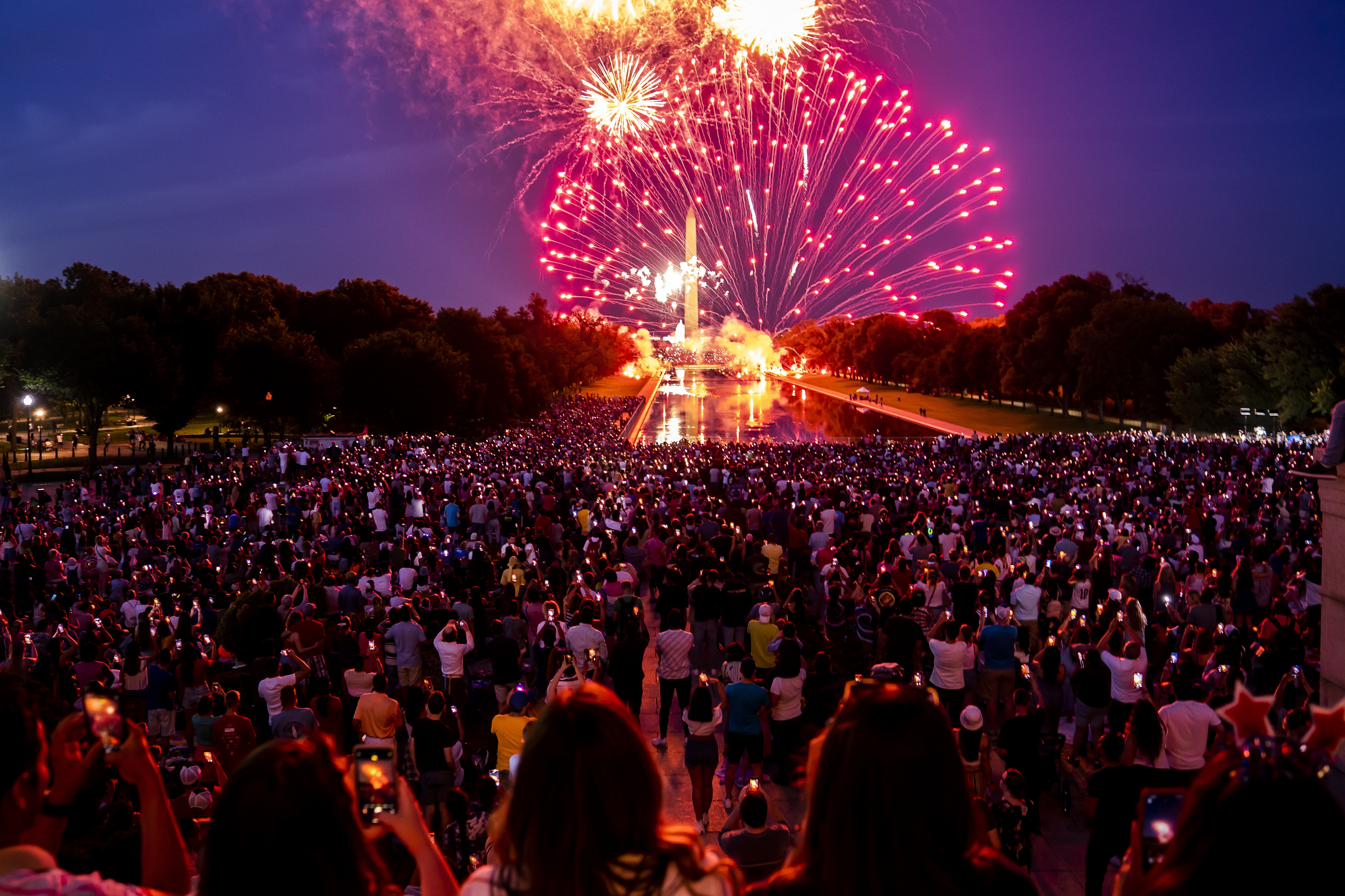 Fourth Of July Celebrated In D.C. With Annual Fireworks Show