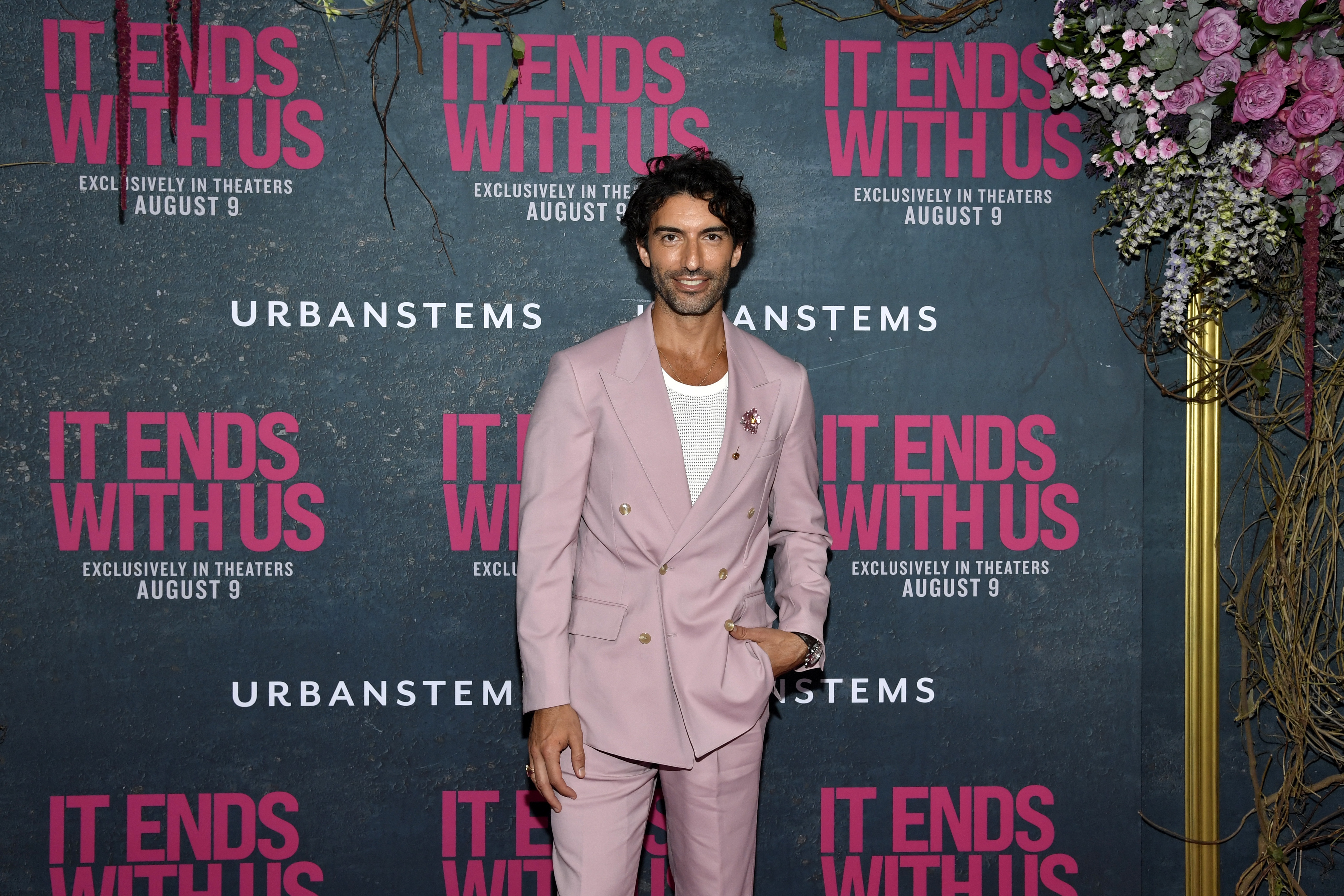Justin Baldoni attends the world premiere of "It Ends with Us" at AMC Lincoln Square on Tuesday, Aug. 6, 2024, in New York.