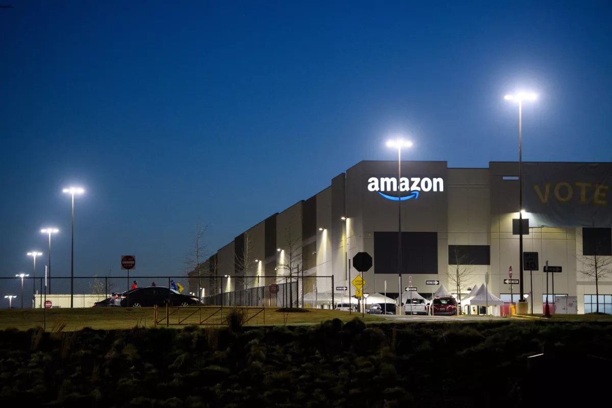 An Amazon fulfillment center in Bessemer, Ala. A Senate investigation found that Amazon workers were nearly twice as likely to be injured compared to workers at other warehouses in the industry.