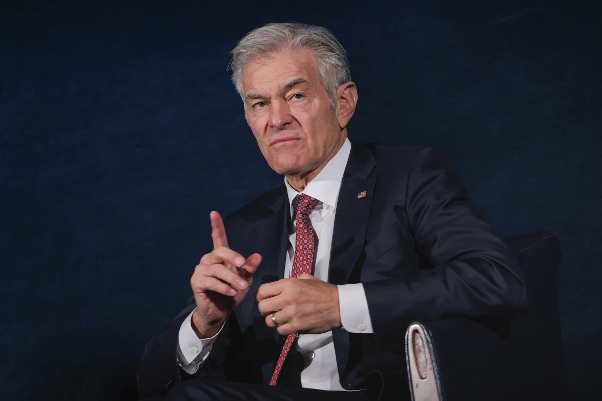 Centers for Medicare and Medicaid Services Administrator Mehmet Oz speaks at an Action for Progress event about plans to transform behavioral health, on Feb. 2, 2026, in Washington, D.C.