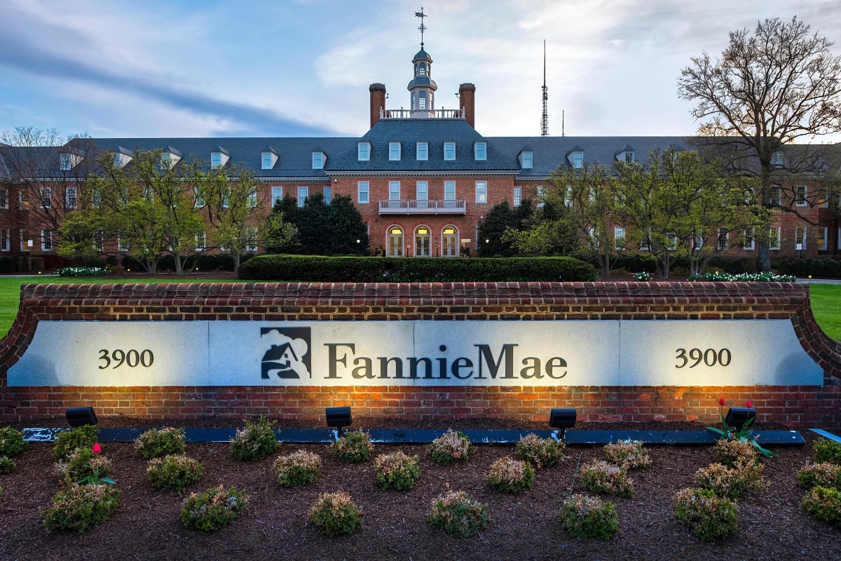 This April 21, 2018, photo shows Fannie Mae's previous headquarters building in Washington, D.C.