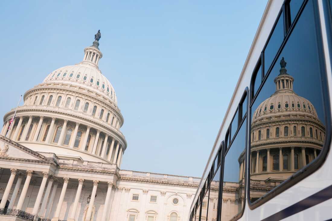 The U.S Capitol is seen on July 17, 2026.