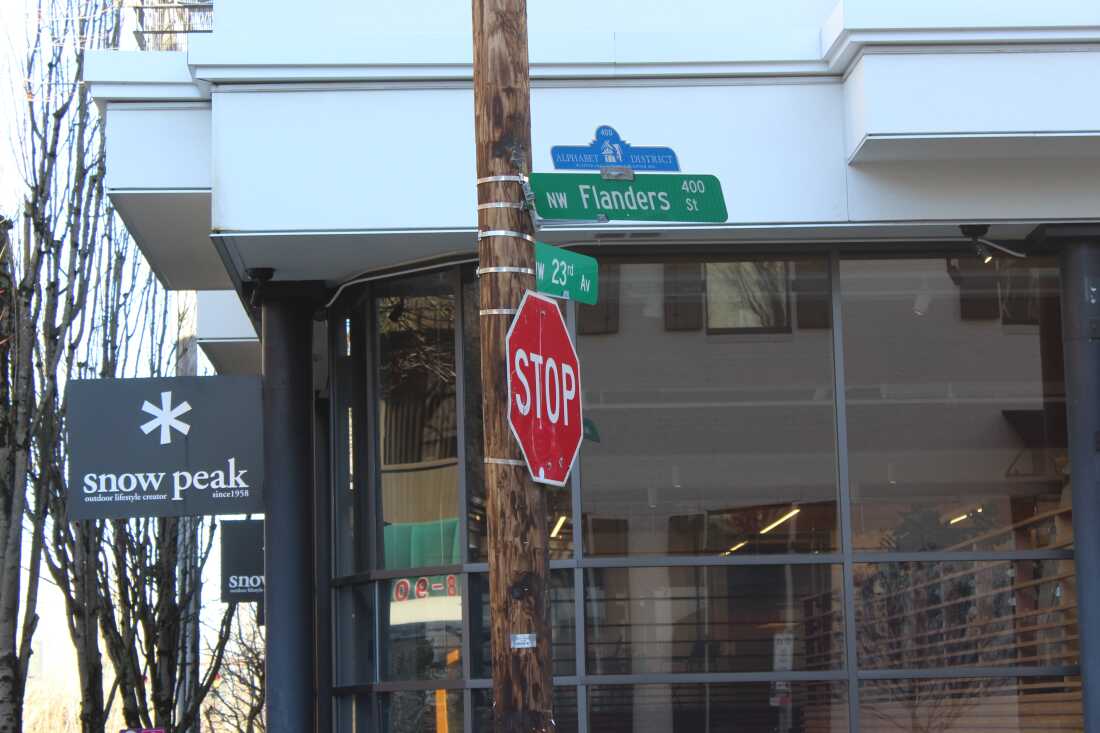 Улица Фландерс је вероватно најпознатије име улице Портланда повезано са Симпсоновима.